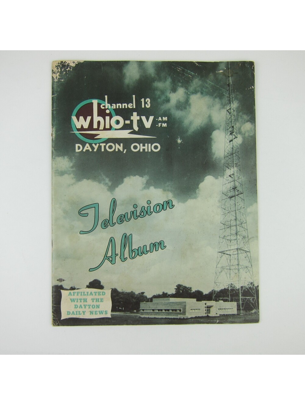 Dayton Ohio WHIO TV Channel 13 Television Photo Album Booklet Vintage 1950s RARE